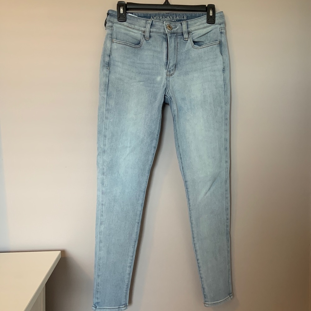 American Eagle high-rise jeans